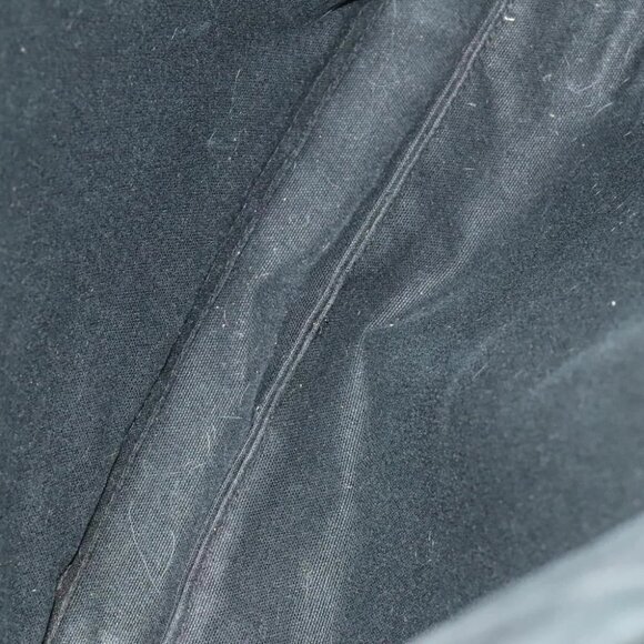 HERMES Fourre Tout Bassas MM Shoulder Bag Canvas Black Auth - Picture 6 of 14